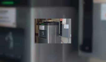 Cafetaria Restoquick heeft 'persafvalbak' 