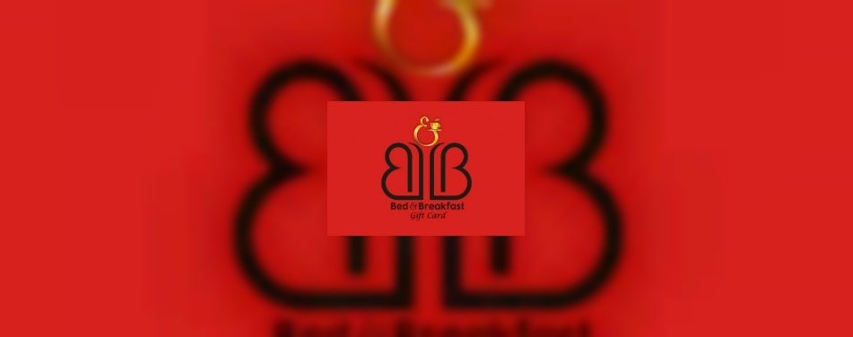 Nieuw: Bed & Breakfast Gift Card