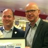 Jarno Eggen en Cindy Borger ontvangen Klasbak Trofee