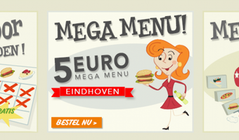 Online menu's voor maar 5 euro in Eindhoven
