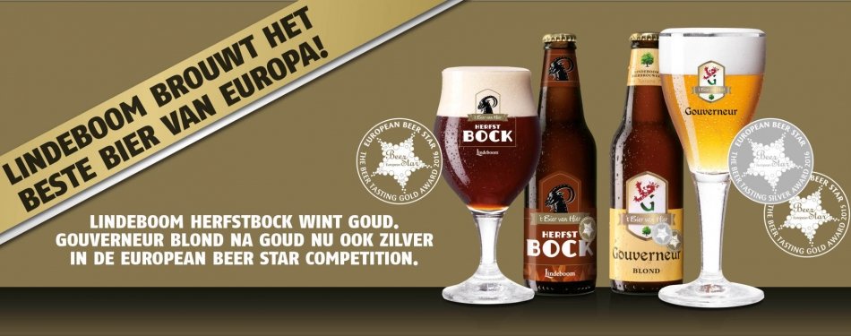 Lindeboom Herfstbock lekkerste bockbier van Europa