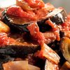 Stoofpot gemaakt  van aubergines