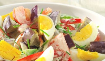 Portugese auberginesalade