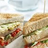 Vrolijke clubsandwich