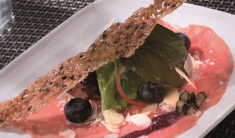 Zoete carpaccio