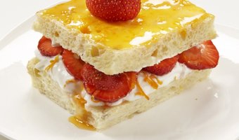 Tompouce van brood