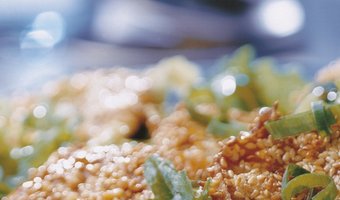 Frisse salade met oesterzwammen