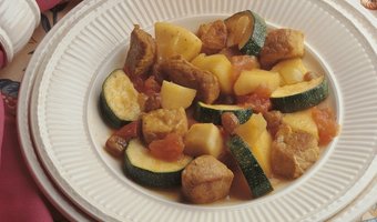 Lamsvlees met courgette