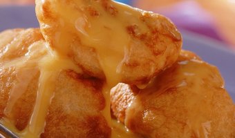Nectarine beignets