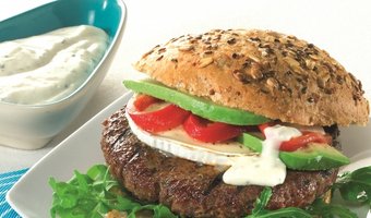 Tartaarburger met geitenkaas