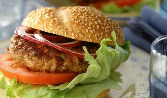 Griekse fetahamburger