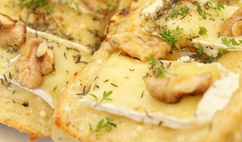 Ciabatta met brie uit de oven