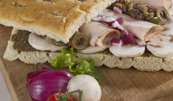 Focaccia pollo 