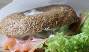 Bagel Cream Cheese Gerookte Zalm
