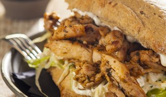 Cajun chicken sandwich 