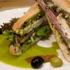 Ciabatta olijventapenade en beleg