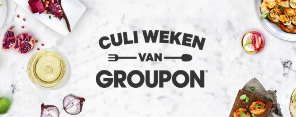 Groupon Culi Weken van start gegaan