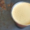 Koude koffie van de tap