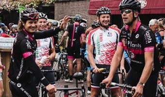 Wielertocht langs Hudson restaurants voor het goede doel