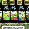 Bird Brewery wint 5 keer goud bij World Beer Awards