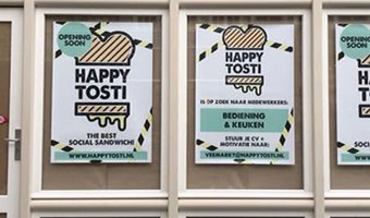 Happy Tosti opent vestiging in Breda