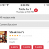 Mobiele app voor restaurantmanagers die niet in het restaurant zijn
