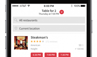 Mobiele app voor restaurantmanagers die niet in het restaurant zijn