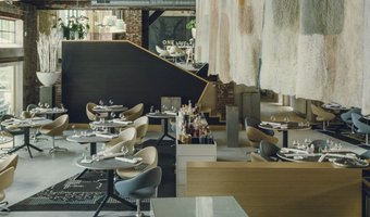 ARTWORK Claudy Jongstra hoogtepunt transformatie Restaurant ONE