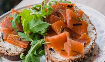 Genomineerde nummer 3: Broodje vegan zalm met kruidenroomkaas