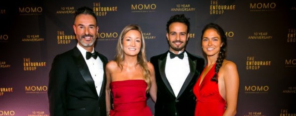 THE ENTOURAGE GROUP viert 10-jarig bestaan