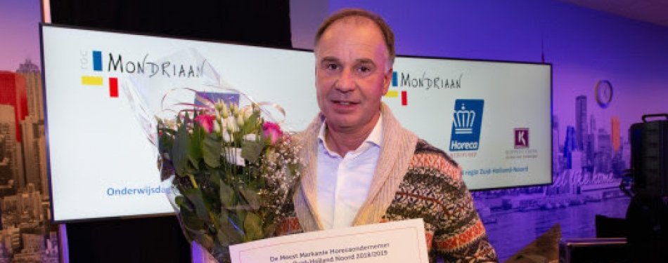 René Bogaart is Meest Markante Horecaondernemer Zuid-Holland-Noord