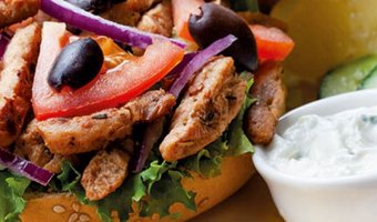 Bagels & Beans presenteert Vega(n) Gyros bagel