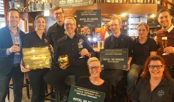 Hotel Café De Kroon wint Gouden Fust 2018