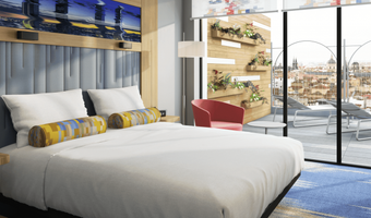 Zo ziet het nieuwe Aloft Hotel in Madrid eruit