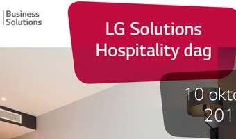 Kom 10 oktober naar de LG Solutions Hospitality dag!