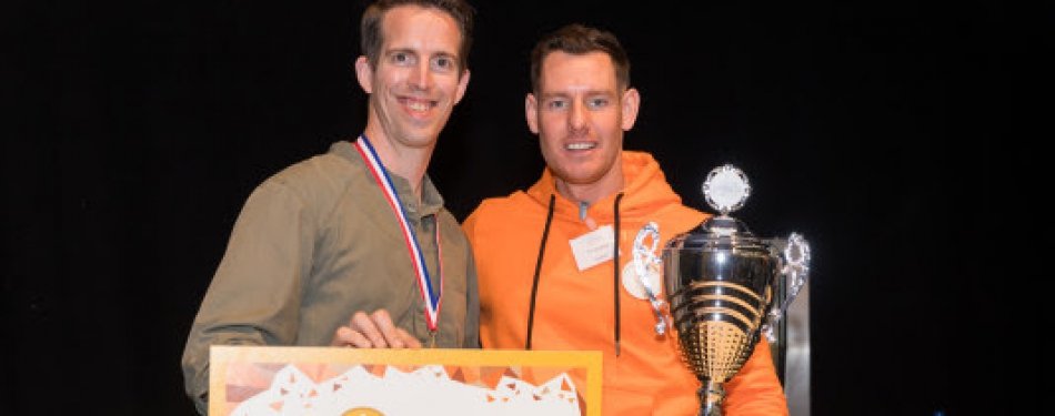 Chefkok Arrie Stomp wint wedstrijd 'Lekkerste Wintersoep met minder zout'