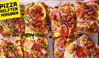 Domino’s introduceert grootste pizza van het menu
