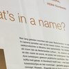 What’s in a name?