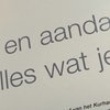 'Liefde en aandacht, bij alles wat je doet'