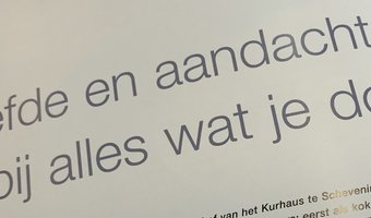 'Liefde en aandacht, bij alles wat je doet'