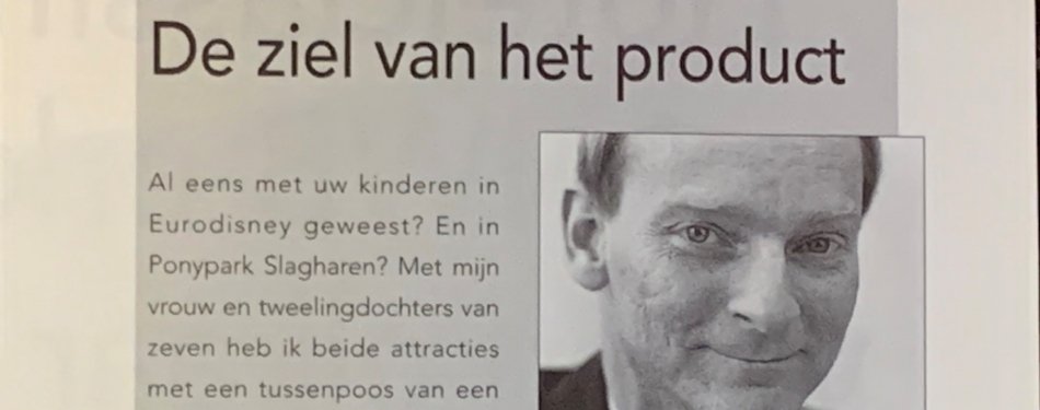De ziel van het product