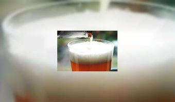 Bier en koffie op kerntop