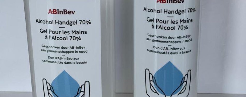 Bierbrouwer doneert handgels aan ziekenhuizen