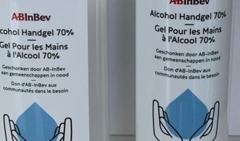 Bierbrouwer doneert handgels aan ziekenhuizen