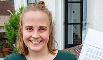 Tess de Groot wint Cas Spijkers Academie Trofee