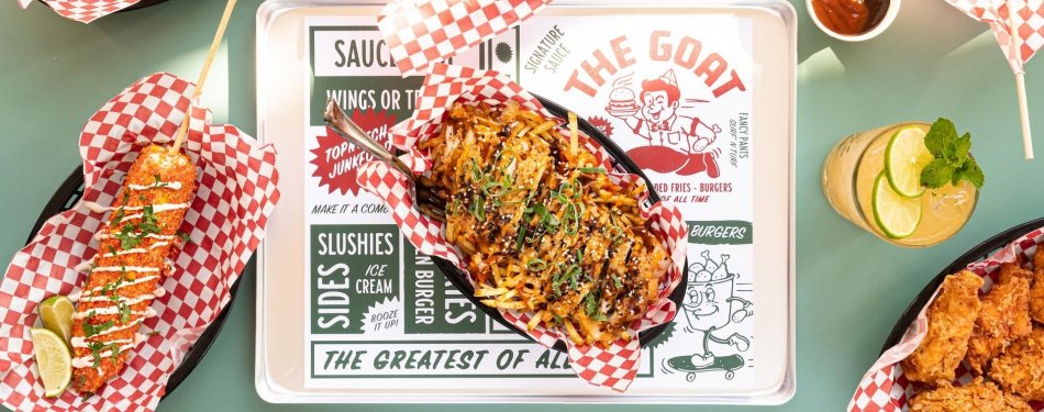 Nieuw junkfood concept THE GOAT opent vandaag in Rotterdam
