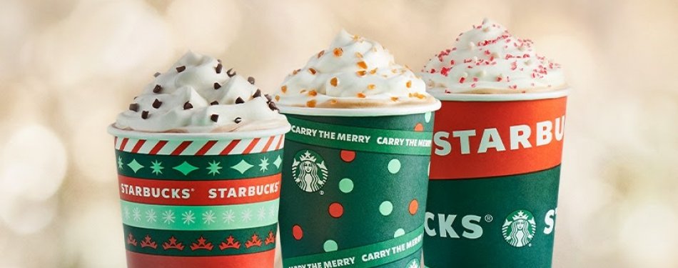 De red cups zijn terug bij Starbucks