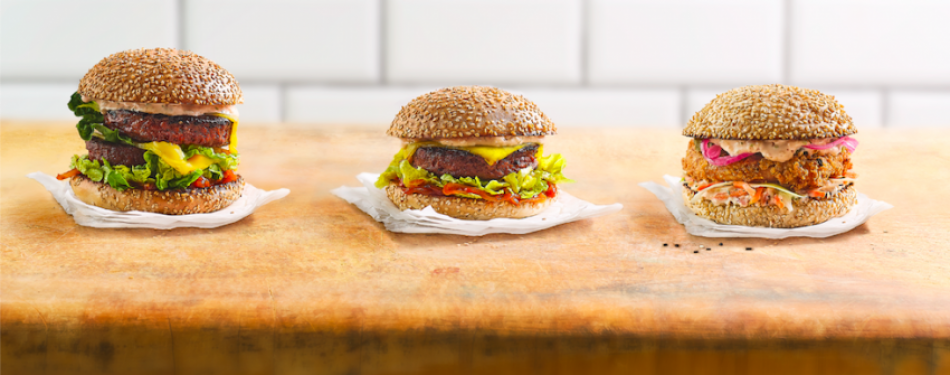 Tijdelijk vegan burgerrestaurant tijdens Nationale Week Zonder Vlees 
