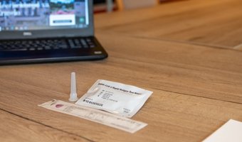 Vergaderen na sneltest bij De Heerlickheijd van Ermelo
