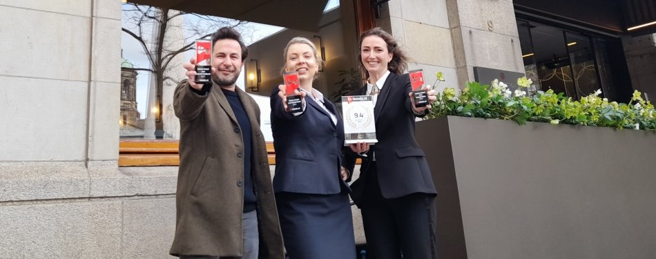 Hotels.nl roept Krasnapolsky uit tot beste hotel van Nederland